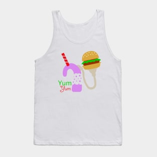 Cochlear Implant - Yum Yum Design Tank Top